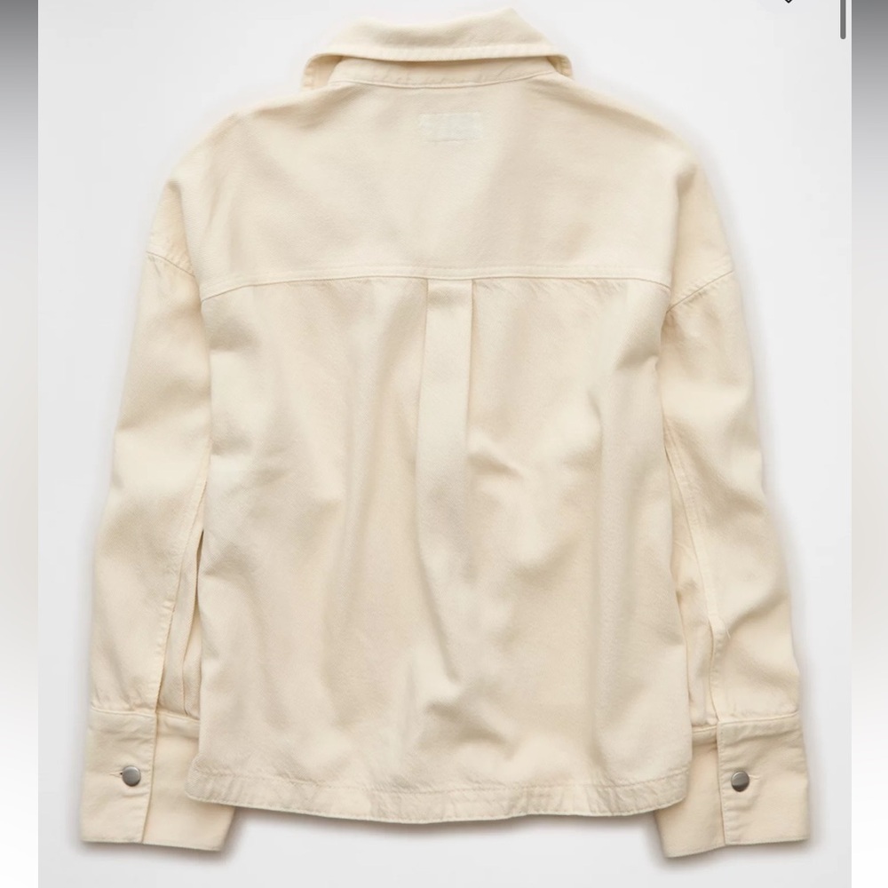 American Eagle Cream Chore Jacket Size Medium! - Picture 4 of 6